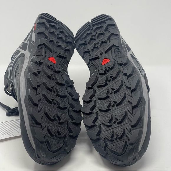 Salomon X Ultra Pioneer Shoes Mens 12.5 Black Gray Waterproof Hiking Trail New - Picture 14 of 14